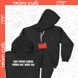  Áo Hoodie Nhân Viên Cục Phòng Chống Phông Bạt, Trùm Cuối Meme, Nỉ Bông 100% Unisex nam nữ 0442 