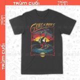  Áo thun Guns n' Roses, Trùm Cuối Thần tượng âm nhạc, Unisex Cotton 100% 2 màu nam nữ 0388 