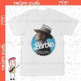  Áo thun Barbie x Oppenheimer: Chàng Ken Tử Thần Ver. Xanh, Trùm Cuối Movie Meme, Unisex Cotton 100% 0292 
