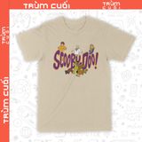  Áo thun phim Scooby-Doo, Trùm Cuối Cine Cartoon, Cotton 100% 2 màu nam nữ 00361 