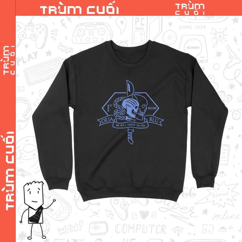  12 Áo Sweater Dog of War - Chó Chiến, Trùm cuối Game, Unisex Cotton 100% 2 màu nam nữ 0231 