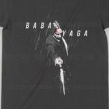  Áo thun Baba Yaga - John Wick Unisex Trùm Cuối Cine, Cotton 100% 2 màu nam nữ 0043 