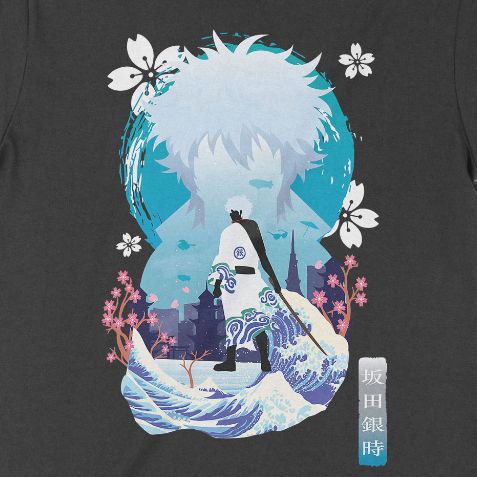  Áo thun Gintama - Gintoki Sakata, Trùm Cuối Anime, Unisex Cotton 100% 6 màu nam nữ 0330 