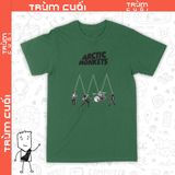  Áo thun Artics Monkey, Trùm Cuối Thần tượng âm nhạc, Unisex Cotton 100% 2 màu nam nữ 0268 