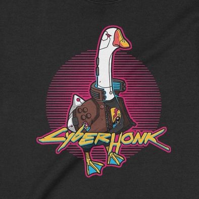  Áo Sweater Cyberhonk 2077, Trùm Cuối Game Meme, Cotton 100% 2 màu nam nữ 0184 