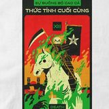  Áo thun Tarot - Death, Firewood x Trùm Cuối, Unisex Cotton 100% 2 màu nam nữ 0391 