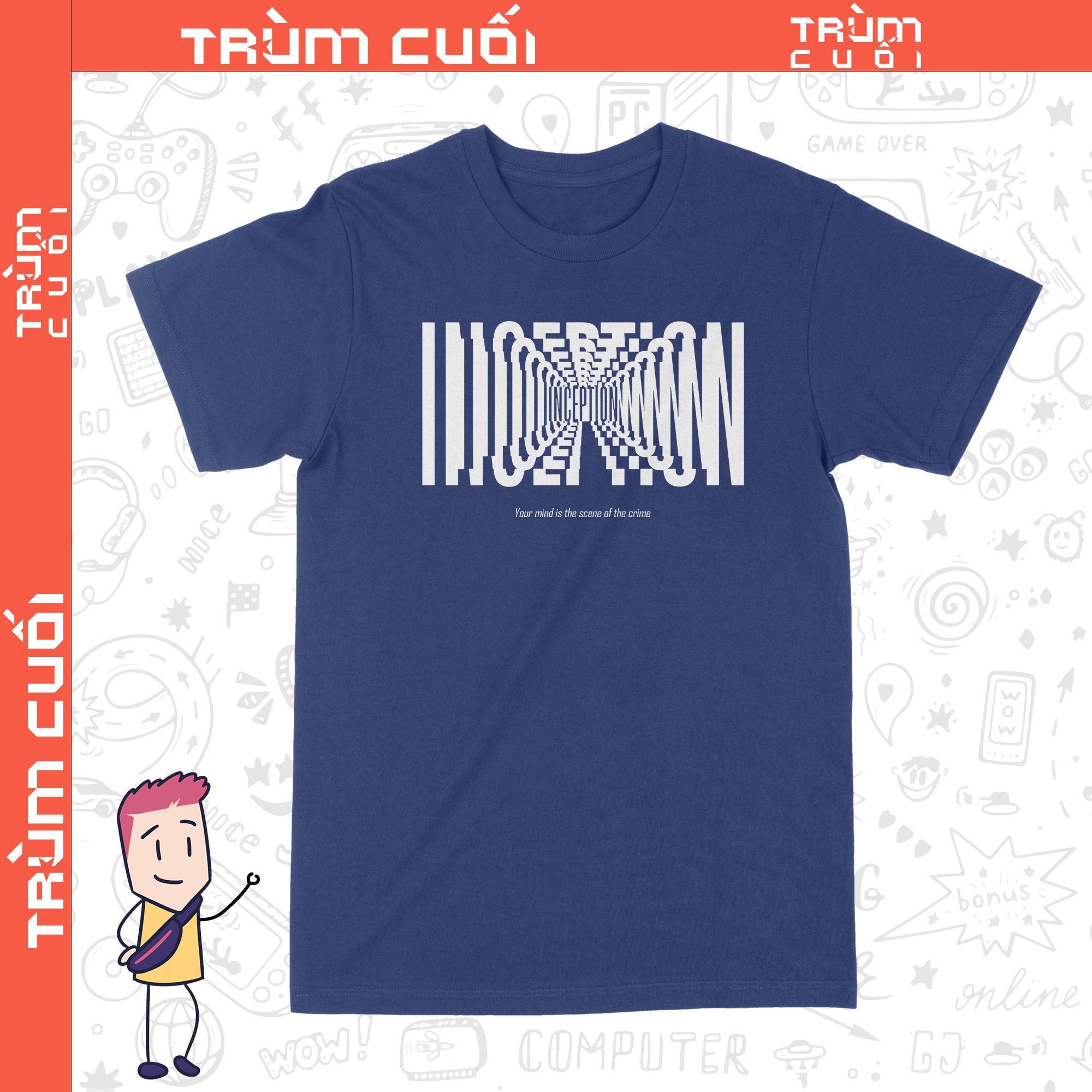  Áo thun Kẻ Đánh Cắp Giấc Mơ - Inception, Trùm Cuối Cine, Unisex Cotton 100% 2 màu nam nữ 0276 