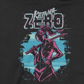  Áo Hoodie Katana Zero, Trùm Cuối Game, Nỉ Bông 100% 2 màu nam nữ 0150 