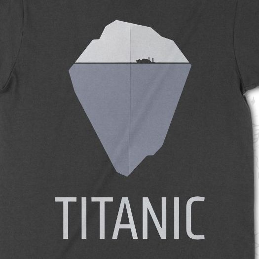  Áo thun phim Titanic, Trùm Cuôi Cine, Unisex Cotton 100% 2 màu nam nữ 0365 