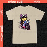  Áo thun Vịt Lái Xe Unisex Trùm Cuối, Cotton 100% 2 màu nam nữ 0041 