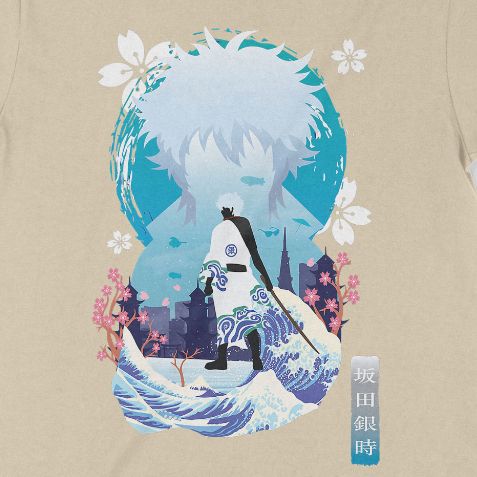  Áo thun Gintama - Gintoki Sakata, Trùm Cuối Anime, Unisex Cotton 100% 6 màu nam nữ 0330 