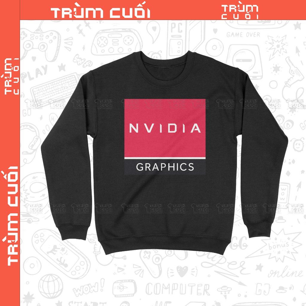  Áo Hoodie Nvidia Nhưng Mà Nó Lạ Lắm, Trùm Cuối Meme Đa Vũ Trụ, Nỉ Bông 100% Unisex nam nữ 0374 