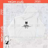  Áo Hoodie Stray: Mèo đi lạc, Trùm Cuối Game, Unisex Nỉ Bông 100% 2 màu nam nữ 