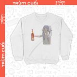  Áo Sweater Frienne Mặn Mòi - Pháp Sư Tiễn Táng, Trùm Cuối Cine, Nỉ Bông 100% Unisex nam nữ 0408 