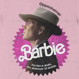  Áo thun Barbie x Oppenheimer: Chàng Ken Tử Thần Ver HƯỜNG, Trùm Cuối Movie Meme, Unisex Cotton 100% 2 màu nam nữ 0292 