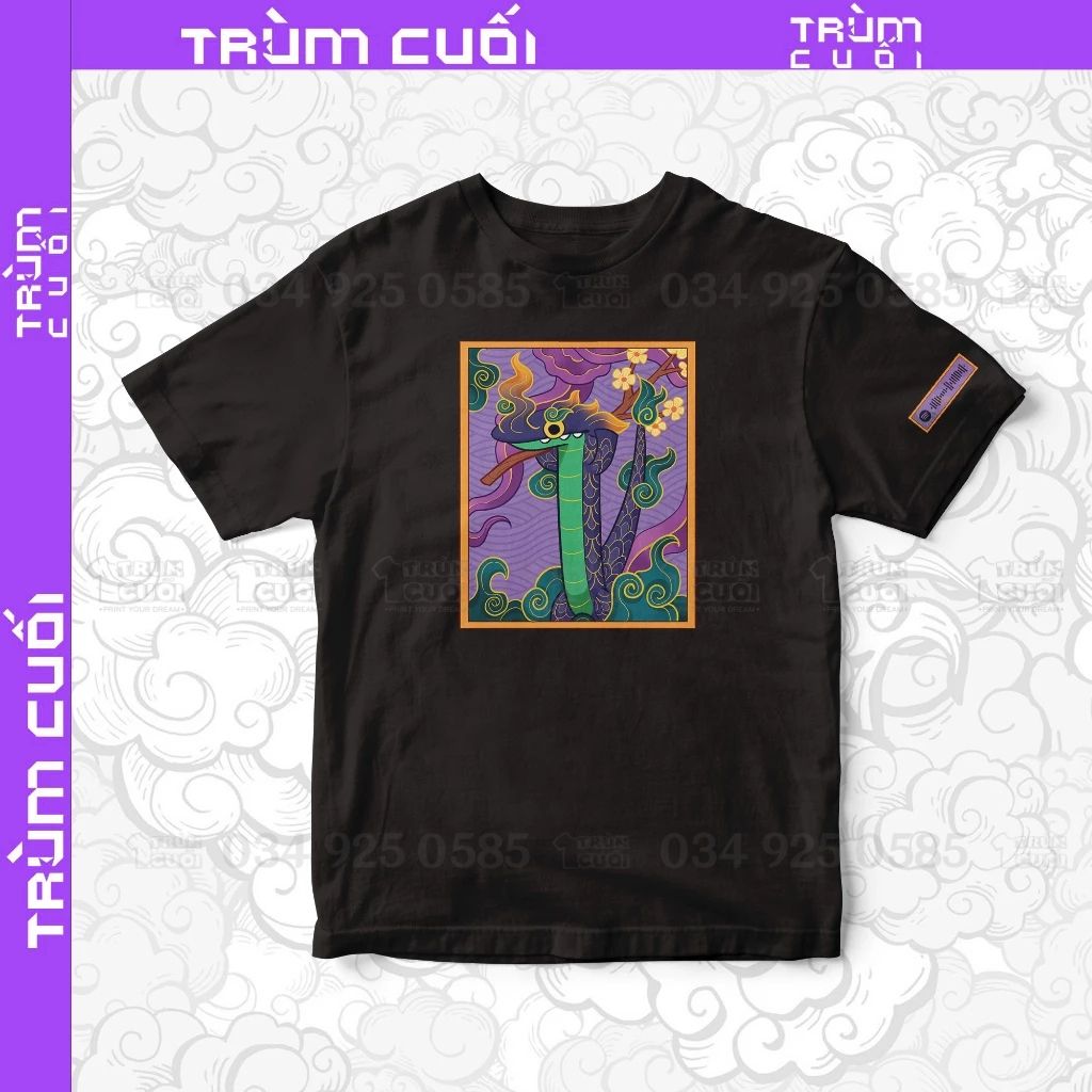  Áo thun Rồng Sún Toothless Vác Mai, Trùm Cuối Đăng Hỏa Chi Thần 2024, Unisex Cotton 100% 2 màu nam nữ 0405 