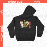  Áo Hoodie Xmas Snoopy và Những người bạn, Trùm Cuối Christmas Festival, Nỉ Bông 100% Unisex nam nữ 0371 