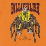  Áo thun Billie Eilish, Trùm Cuối Thần tượng âm nhạc, Unisex Cotton 100% 2 màu nam nữ 0265 