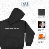  Áo hoodie 2 mặt Chill Guy Xmas, Trùm Cuối Meme, Nỉ Bông 100% Unisex nam nữ 0449 