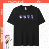  Áo thun Raiden Shogun Chibi, Trùm Cuối Game Genshin, Unisex Cotton 100% 2 màu nam nữ 0260 