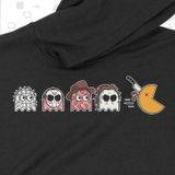  Áo Hoodie Halloween Pacman, Trùm Cuối Halloween Horror Fes Game, Unisex Nỉ Bông 100% 2 màu nam nữ 0353 