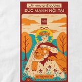  Áo thun Tarot- Strength, Firewood x Trùm Cuối, Unisex Cotton 100% 2 màu nam nữ 0393 