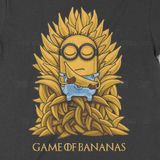  Áo thun Game of Bananas, Trùm Cuối Meme Cartoon, Unisex Cotton 100% 2 màu nam nữ 0320 
