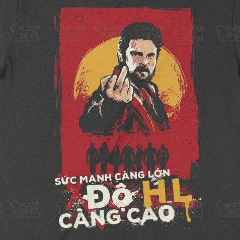  Áo thun Billy Butcher - The Boys, Trùm Cuối Cine, Unisex Cotton 100% 2 màu nam nữ 0424 