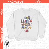  Áo Sweater It Takes Two, Trùm Cuối Game, Unisex Nỉ Bông 100% 2 màu nam nữ 0232 