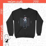  Áo Sweater K/DA ALL OUT Akali - Liên Minh Huyền Thoại, Trùm cuối  Game, Cotton 100% 2 màu nam nữ 0172 