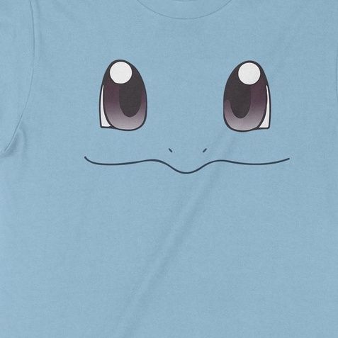  Áo thun Rùa Squirtle - Pokemon Unisex Trùm Cuối Manga Anime, Cotton 100% 2 màu nam nữ 0073 