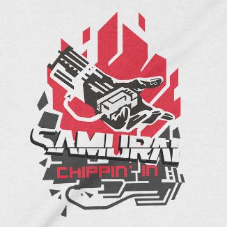  Áo Hoodie Samurai: Chippin In - Cyberpunk 2077 Unisex Trùm Cuối Game, Nỉ Bông 100% 2 màu nam nữ 0075 