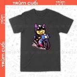  Áo thun Vịt Lái Xe Unisex Trùm Cuối, Cotton 100% 2 màu nam nữ 0041 