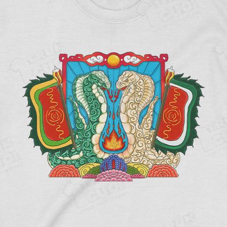  Áo sweater Quan Xà Thần - Tứ Phủ, Trùm Cuối x Đăng Hoả Chi Thần - Tết 2025, Nỉ Bông 100% Unisex 