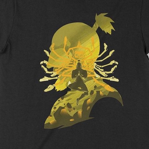  Áo thun Netero Thiết Quan Âm - HxH, Trùm Cuối Anime, Unisex Cotton 100% 2 màu nam nữ 0032 