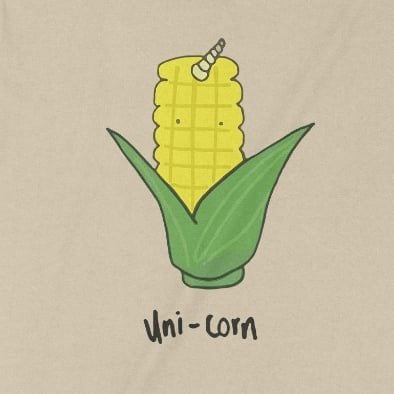  Áo thun Uni-corn not Unicorn, Trùm Cuối Casual Meme, Unisex Cotton 100% 2 màu nam nữ 0301 