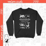  Áo Sweater Horizon Forbidden West Trùm Cuối Unisex Game, Nỉ Bông 100% 2 màu nam nữ 0139 0140 
