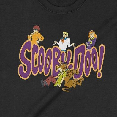  Áo Sweater phim Scooby-Doo, Trùm Cuối Cine Cartoon, Unisex Nỉ Bông 100% 2 màu nam nữ 0361 