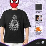  Áo thun oversize Huyễn Xà, Trùm Cuối x Đăng Hoả Chi Thần - Tết 2025, Unisex Cotton 100% 