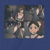  Áo thun Muzan hoá quỷ, Trùm Cuối Anime Movie, Unisex Cotton 100% 2 màu nam nữ 0296 