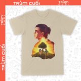  Áo thun Eren - Khát Vọng Tự Do - Attack on Titan, Trùm Cuối Anime, Unisex Cotton 100% 2 màu nam nữ 0360 