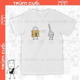  Áo thun Not My Type - Trùm Cuối Meme Unisex Cotton 100% 2 màu nam nữ 0143 