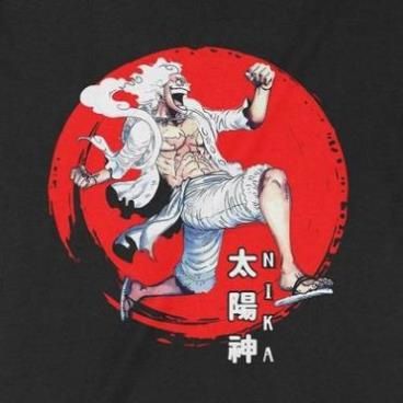  Áo Sweater One Piece: Luffy Nika Gear 5, Trùm Cuối Manga Anime, Unisex Nỉ Bông 100% 2 màu nam nữ 0020 