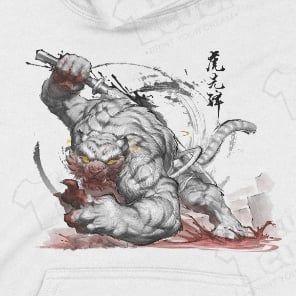 Áo Hoodie Hổ Tiên Phong - Black Myth: Wukong, Trùm Cuối Game, Nỉ Bông 100% Unisex nam nữ 0440 