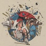  Áo Thun Công Chúa Mononoke - Ghibli Trùm Cuối Anime Cine Cotton 100% 2 màu nam nữ 0106 