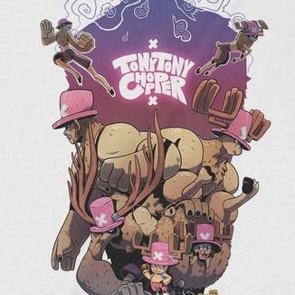  Áo thun Tony Tony Chopper - One Piece, Trùm Cuối Anime Cine, Unisex Cotton 100% 2 màu nam nữ 0161 