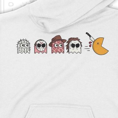  Áo Hoodie Halloween Pacman, Trùm Cuối Halloween Horror Fes Game, Unisex Nỉ Bông 100% 2 màu nam nữ 0353 