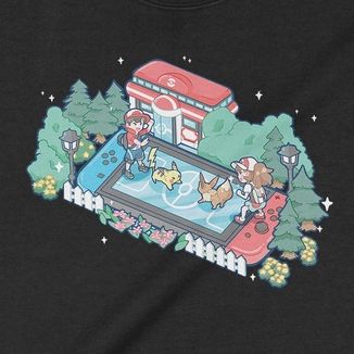  Áo Sweater Pokemon Switch, Trùm Cuối Game, Nỉ Bông 100%, 2 màu nam nữ 0211 