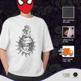  Áo thun oversize Huyễn Xà, Trùm Cuối x Đăng Hoả Chi Thần - Tết 2025, Unisex Cotton 100% 