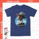  Áo thun Barbie x Oppenheimer: Chàng Ken Tử Thần Ver. Xanh, Trùm Cuối Movie Meme, Unisex Cotton 100% 0292 